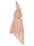 Just Kids Girls High-Low Floral Lace Overlay Flower Girl Dress 4-14 - SophiasStyle.com